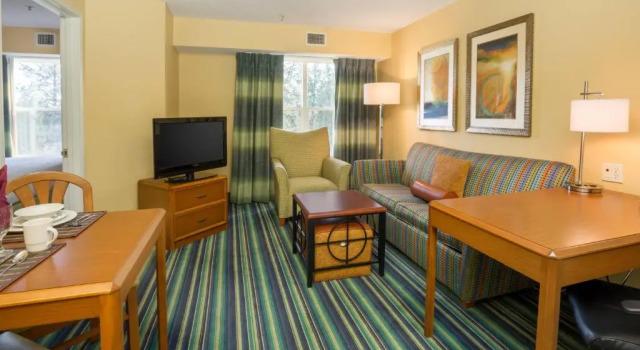 Двухместный люкс c 1 комнатой Residence Inn by Marriott Spokane East Valley