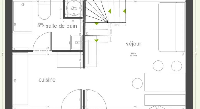Коттедж с 2 комнатами Cœur dAlbâtre, lÂtre et le Puits