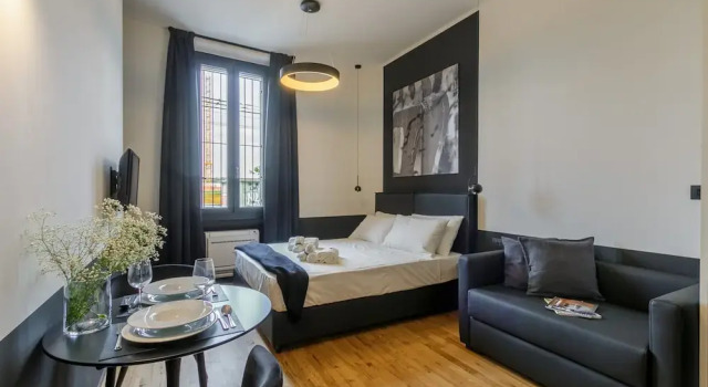 Апартаменты Chic Studio in Historical Bovisa, Milan