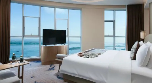 Люкс Executive c 1 комнатой с видом на реку Danyang International Hotel
