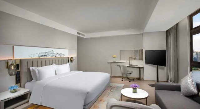 Двухместный полулюкс с видом на реку Crowne Plaza Fuzhou South by IHG