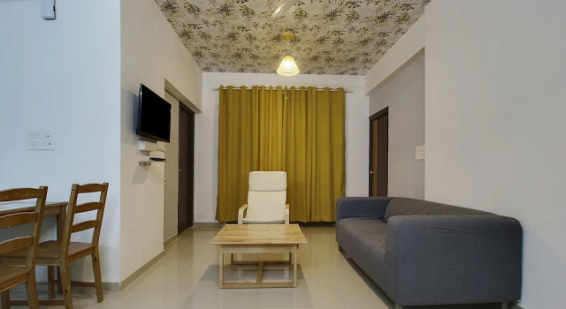 OYO 24510 Home Elegant 2BHK Dabolim, Prenota Appartamento Hotel a Goa con parcheggio, Parcheggio