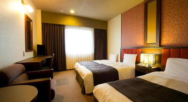Трёхместный номер Standard Hotel Pearl City Akita Kawabata