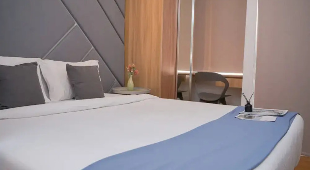 Tidy And Restful Studio At Serpong Garden Apartment, Book Lejlighed Billige hoteller i Serpong