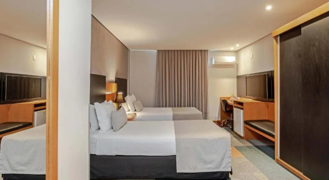Двухместный номер Luxury Slaviero Hotel Curitiba Batel