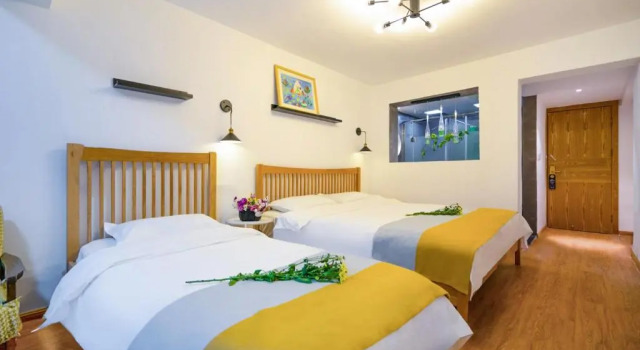 Номер Deluxe Xian Travelling With Hostel Zhu Que Men