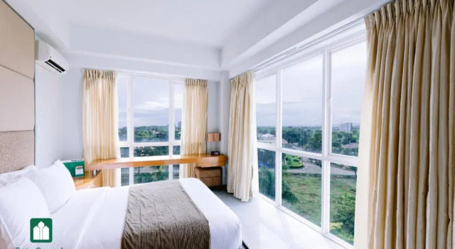 Люкс с красивым видом из окна Sotogrande Hotel and Resort in Cebu