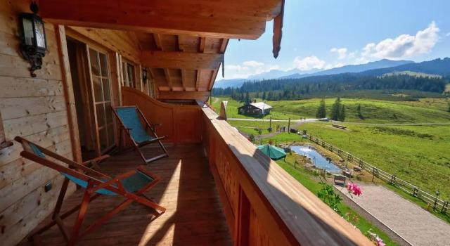 Люкс с балконом Winklmoos SonnenAlm