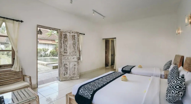 Ubud Glassy Villa by Pramana Villas, Rezervovat Vila Chaty v Bali, Chalupa