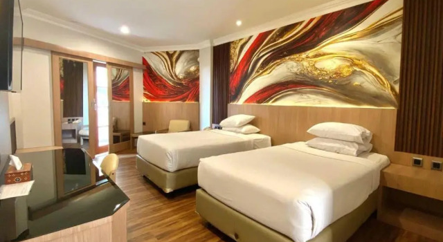 Номер Deluxe Lombok Raya Hotel