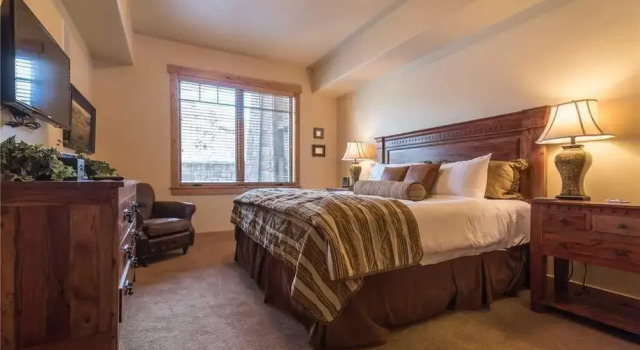 6107 Bear Lodge, Trappeur's Crossing Apartment 3, Забронировать Апартаменты/квартира Стимбот-Спрингс Колорадо, рядом с Preview Ski Lift