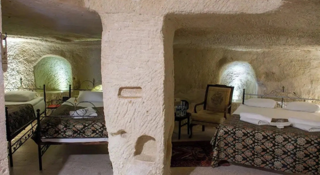 Четырёхместный номер Premium Цокольный этаж c 1 комнатой Cappadocia Cave Suites
