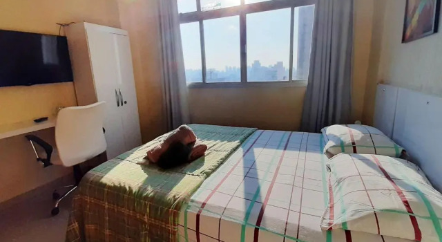 Апартаменты Pôr do sol 17º andar com vista da cidade