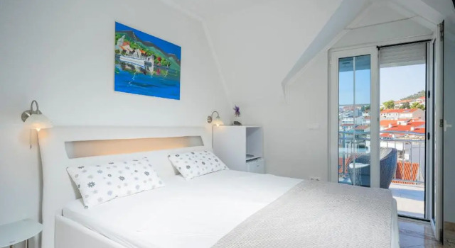 Двухместный номер Standard с балконом и с видом на море Apartments Matkovic