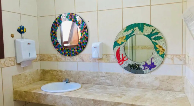 Кровать в общем номере Terra do Sol Pousada e Hostel