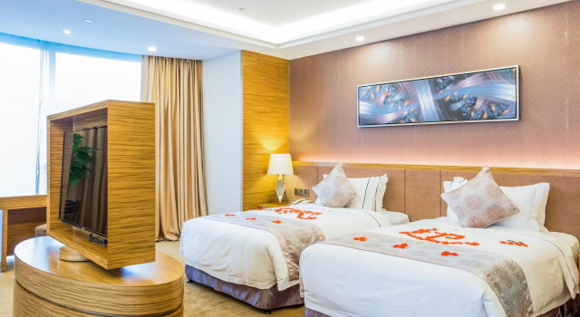 Двухместный номер Executive Shenzhen Baoan PLUS Gems Cube Hotel