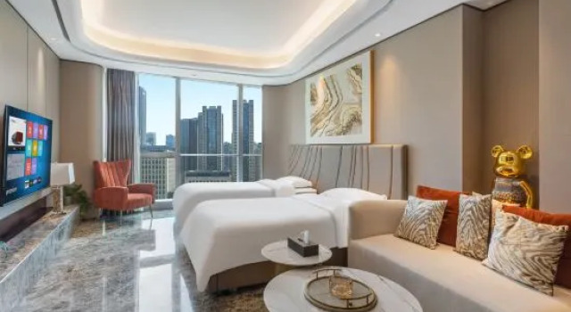 Люкс Deluxe Dishi Hill Hotel (Chengdu Global Center Century City)