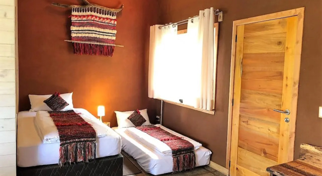 Четырёхместный номер Standard c 1 комнатой с видом на горы Elementos Eco Lodge