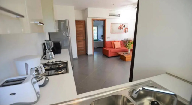 Oasis Apartment C4 inside ALIGIO Residence Hotel, Rezerwuj Apartament Las Terrenas Samana