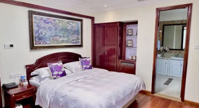 Семейный люкс Deluxe с видом на море Badaguan Hotel Qingdao