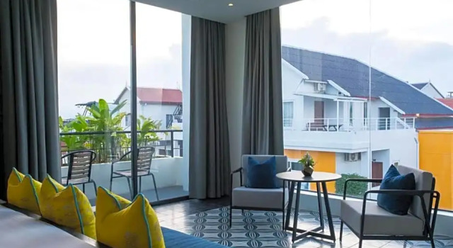 Одноместный номер Deluxe с балконом Monthara Angkor Residence