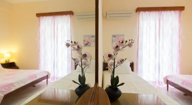 Двухместный номер Standard с балконом и с видом на море Akrogiali Beach Rooms
