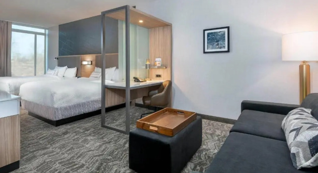 Двухместный люкс с 2 комнатами SpringHill Suites by Marriott Indianapolis Westfield