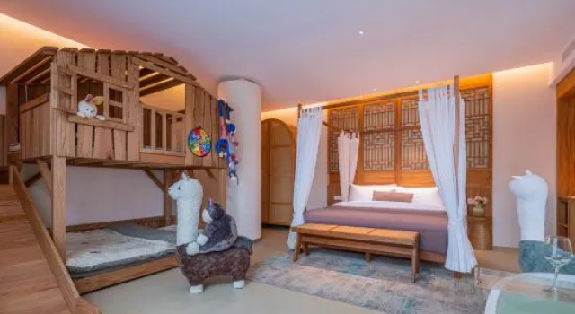 Семейный люкс Youtangu Holiday Hotel (Huangshan Huizhou)