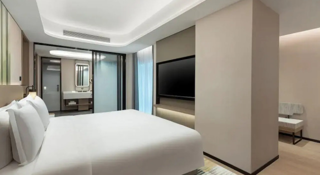 Люкс c 1 комнатой с видом на город Holiday Inn & Suites Shanghai Changfeng by IHG