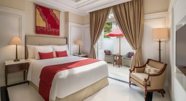 Двухместный номер Deluxe с балконом The Hermitage, A Tribute Portfolio Hotel, Jakarta