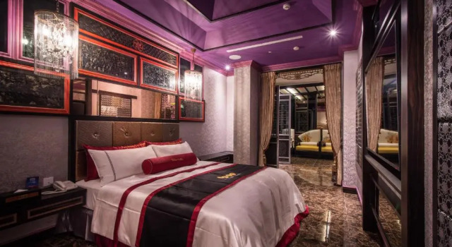 Deluxe Double room 紫禁城Motel汽車旅館-含商旅飯店部 臺中市旅館343號