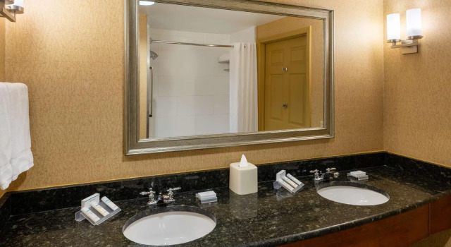 Четырёхместный номер Deluxe Hilton Garden Inn Colorado Springs North Air Force Academy