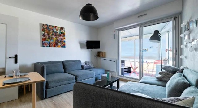 Апартаменты Vue imprenable sur la cote de Saint Gilles Croix de vie pour 5 personnes