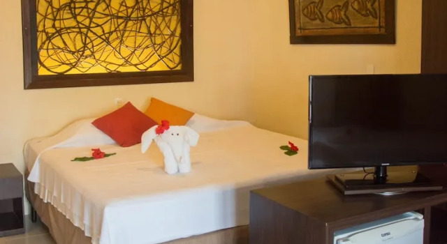 Четырёхместные апартаменты с балконом Hotel Aconchego Porto de Galinhas