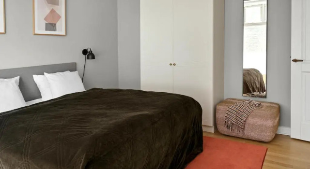 Апартаменты Цокольный этаж с 3 комнатами Rosenborg Hotel Apartments