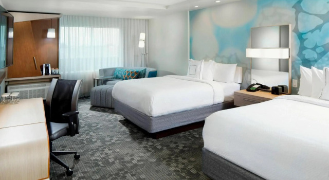 Courtyard by Marriott Houston Intercontinental Airport, Buchen Sie Hotel Houston Texas Gulf Coast