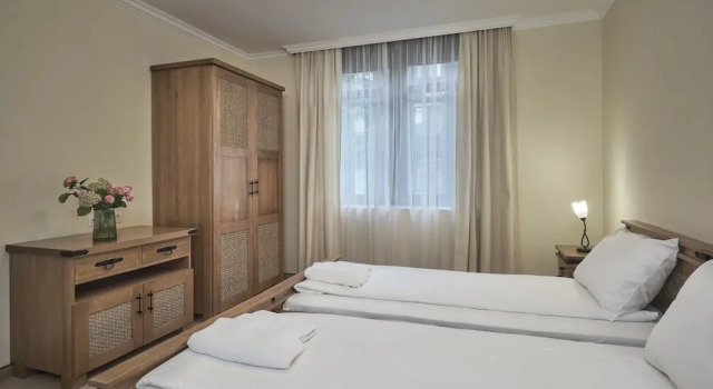 Апартаменты с 2 комнатами с балконом и с видом на парк Santa Marina Holiday Village