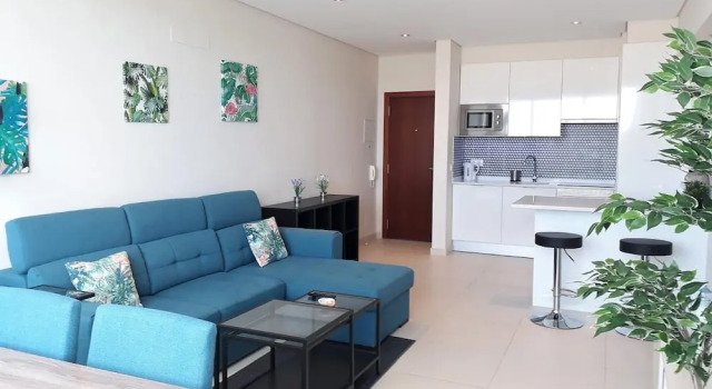 Апартаменты T1 Conforto E Vista MAR A C 80M Praia-16e Wifi
