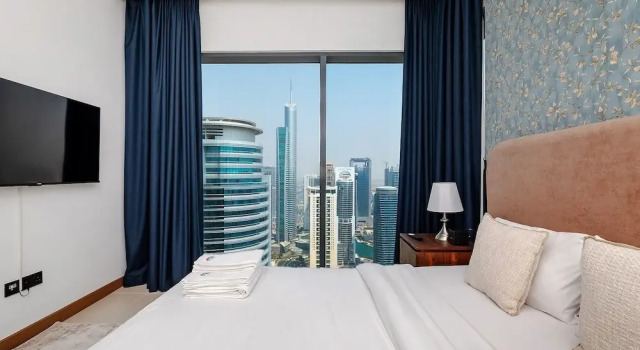 Stylish 2BR with Marina Views, Забронировать Апартаменты/квартира Апартаменты Эмирата Дубая, рядом с Dubai Marina Yacht Club, Апартаменты/квартира