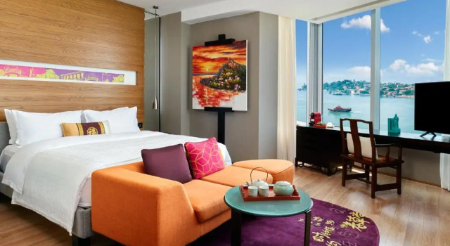 Двухместный номер Standard Hotel Indigo Xiamen Harbour by IHG