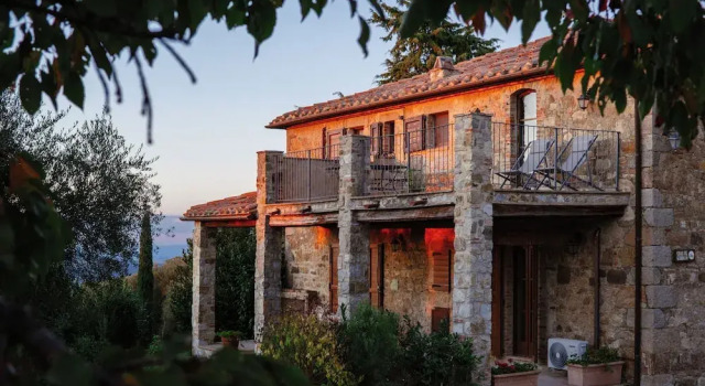 Семейные апартаменты c 1 комнатой с красивым видом из окна Podere Montale Il Borgo