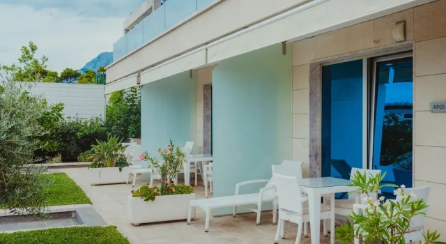 Студия c 1 комнатой с красивым видом из окна Poseidon Mobile Home Resort
