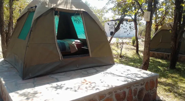 Zelt 1 Schlafzimmer Warthogs Safari Camp
