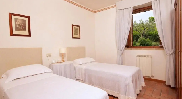 Апартаменты Цокольный этаж с 2 комнатами Agriturismo Le Colombe Assisi