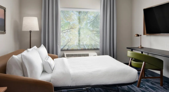 Люкс Fairfield Inn & Suites by Marriott Lake Geneva