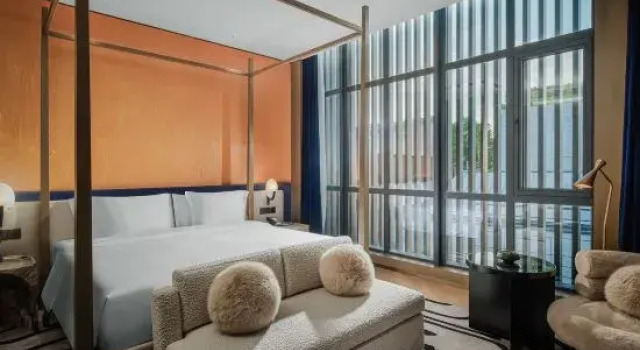 Двухместный люкс c 1 комнатой Hotel Indigo Wuxi Qingming Bridge by IHG