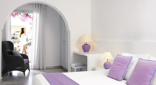 Двухместный номер Superior Santorini Kastelli Resort
