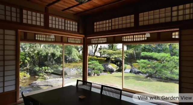 Вилла с видом на сад Aoi Suites at Nanzenji Modern & Traditional Japanese Style