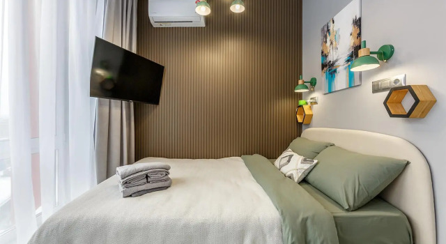 There is an apartment on Novoostapovskaya 20, Book Lejlighed Lejligheder i Moskva, Lejlighed