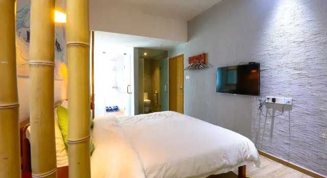 Двухместный номер Standard Bajie Youth Hostel National Forest Park